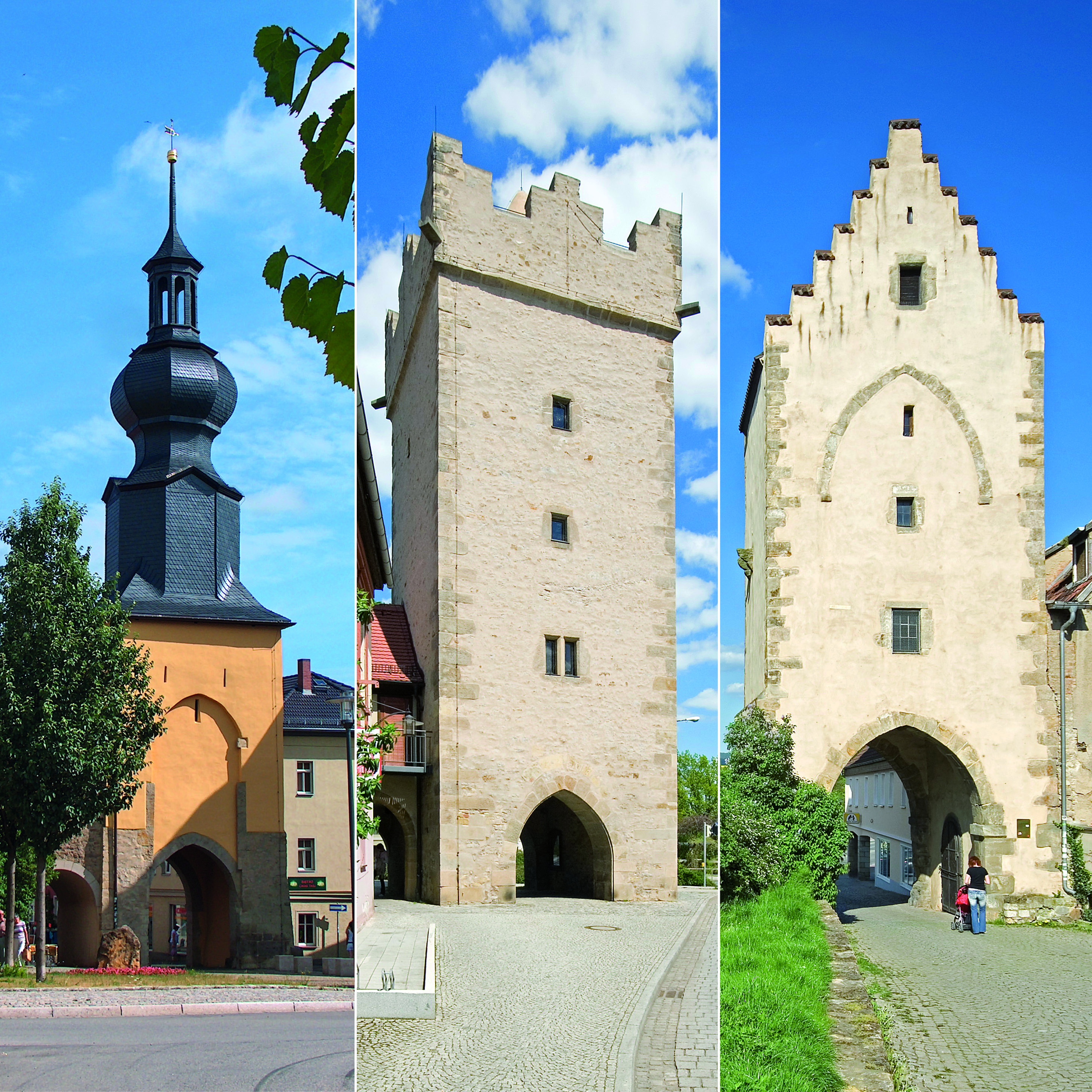 Erlebnisausstellungen in den Stadttoren